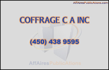 COFFRAGE C A INC
