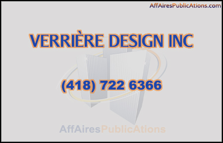 VERRIÈRE DESIGN INC