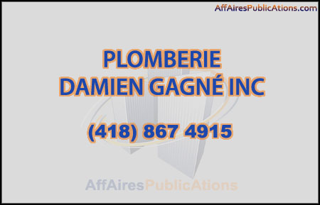 PLOMBERIE DAMIEN GAGNÉ INC