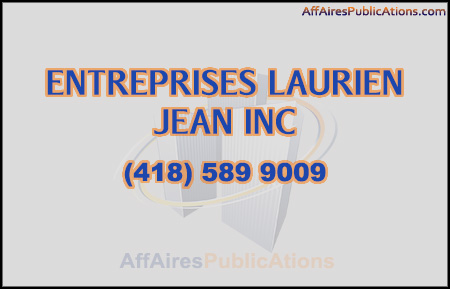 ENTREPRISES LAURIEN JEAN INC