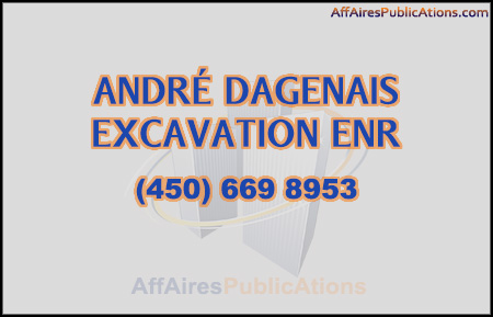 ANDRÉ DAGENAIS EXCAVATION ENR