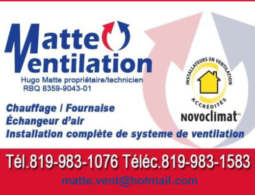 MATTE VENTILATION