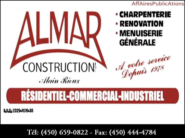 ALMAR CONSTRUCTION INC