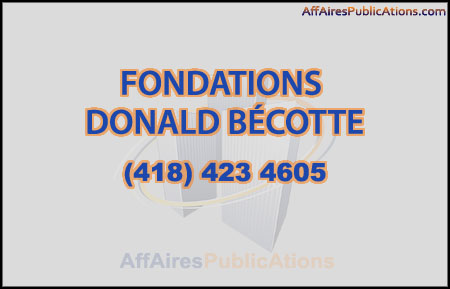 FONDATIONS DONALD BÉCOTTE