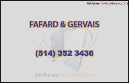 FAFARD & GERVAIS