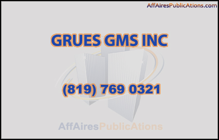 GRUES GMS INC