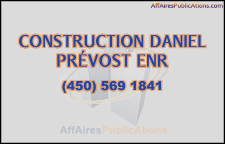 CONSTRUCTION DANIEL PRÉVOST