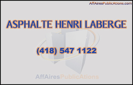 ASPHALTE HENRI LABERGE