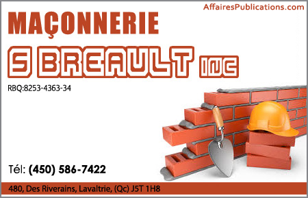 MAÇONNERIE S BREAULT INC