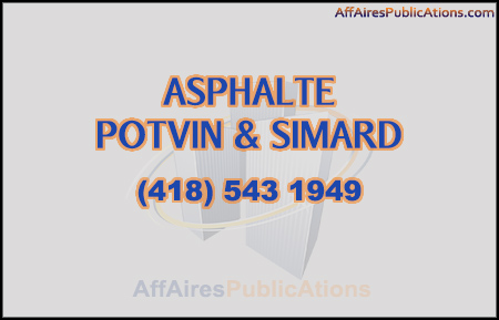 ASPHALTE POTVIN & SIMARD