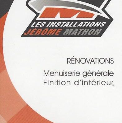 LES INSTALLATIONS JÉRÔME MATHON INC