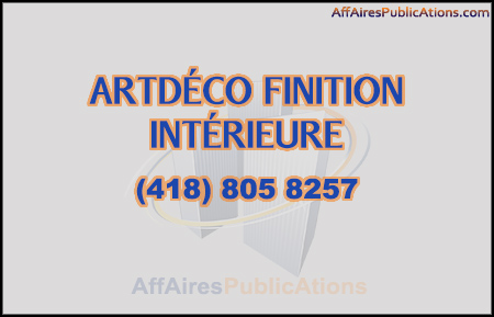 ARTDÉCO FINITION INTÉRIEURE