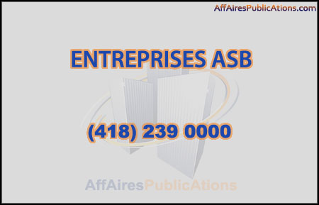 ENTREPRISES ASB