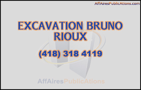 EXCAVATION BRUNO RIOUX