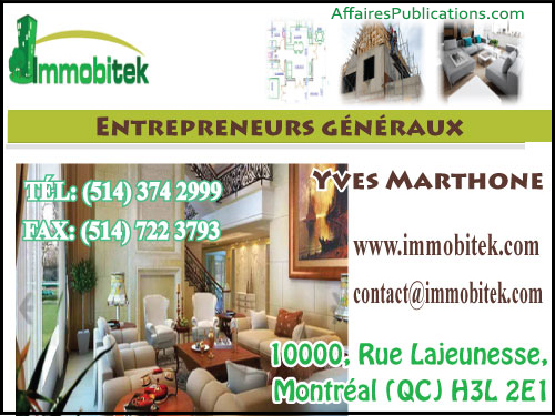IMMOBITEK INC