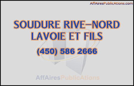 SOUDURE RIVE-NORD LAVOIE ET FILS