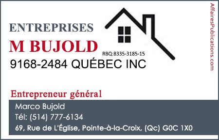 ENTREPRISES M. BUJOLD INC