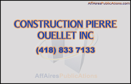 CONSTRUCTION PIERRE OUELLET