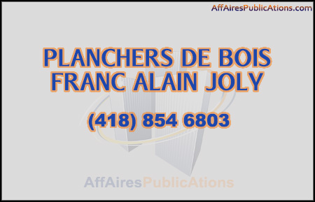 PLANCHERS DE BOIS FRANC ALAIN JOLY