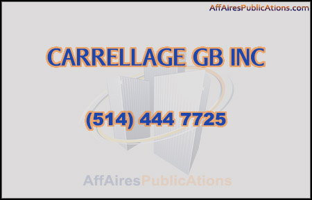 CARRELLAGE GB INC