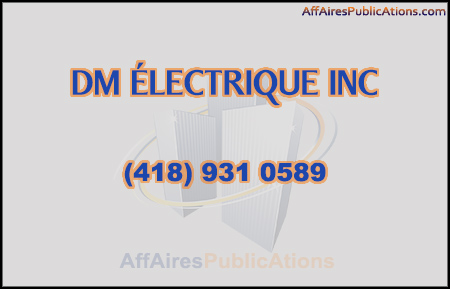 DM ÉLECTRIQUE INC