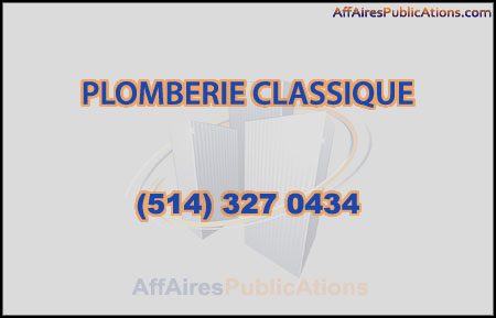 PLOMBERIE CLASSIQUE