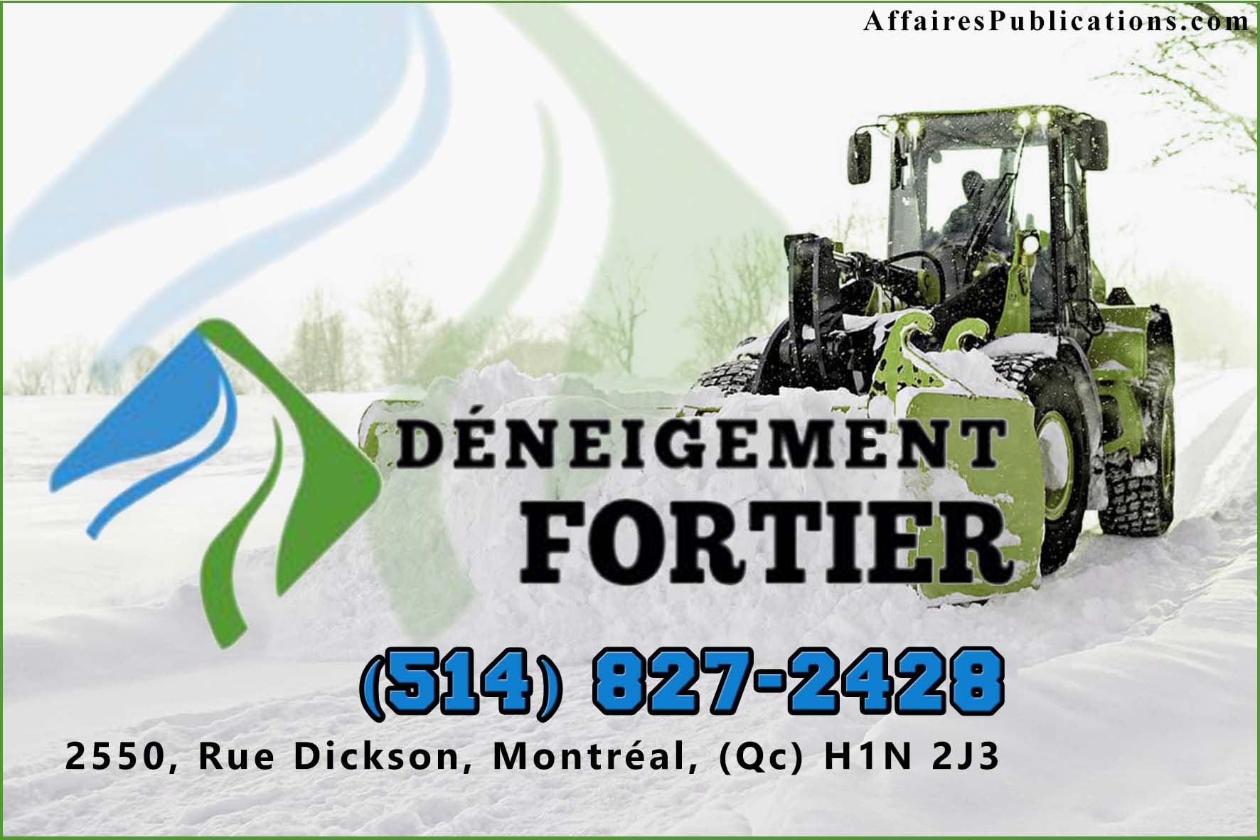 DÉNEIGEMENT FORTIER INC