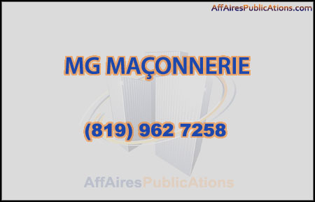 MG MAÇONNERIE