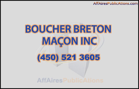 BOUCHER BRETON MAÇON INC