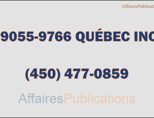9055-9766 QUÉBEC INC