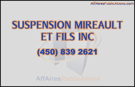 SUSPENSION MIREAULT ET FILS INC