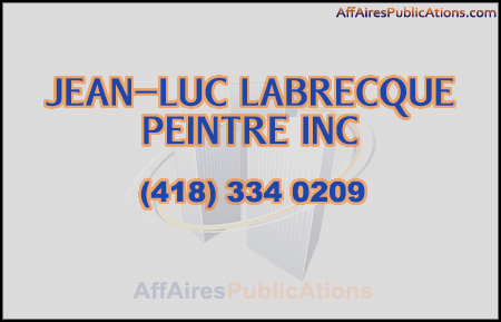 JEAN-LUC LABRECQUE PEINTRE INC