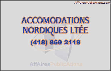 ACCOMODATIONS NORDIQUES LTÉE