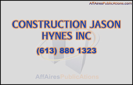 CONSTRUCTION JASON HYNES INC
