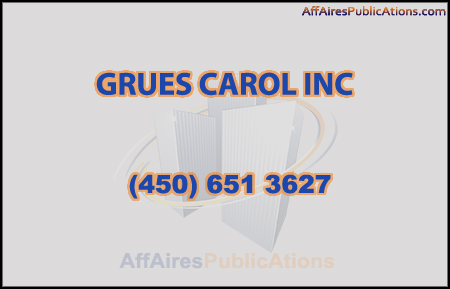 GRUES CAROL INC