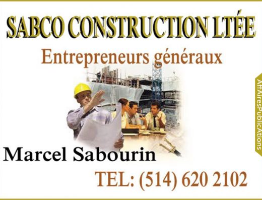 SABCO CONSTRUCTION LTÉE