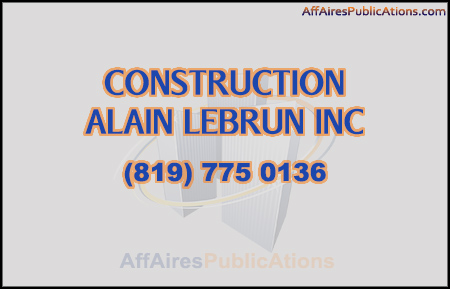 CONSTRUCTION ALAIN LEBRUN INC