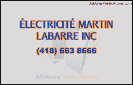 ÉLECTRICITÉ MARTIN LABARRE INC