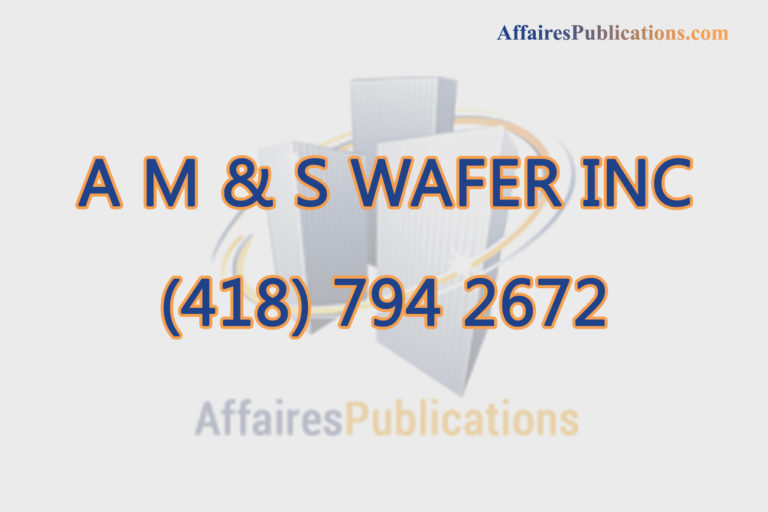 A M & S WAFER INC