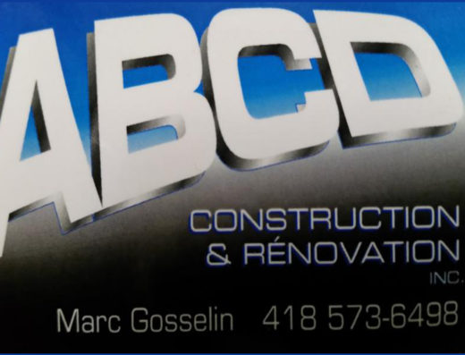 ABCD CONSTRUCTION ET RÉNOVATION