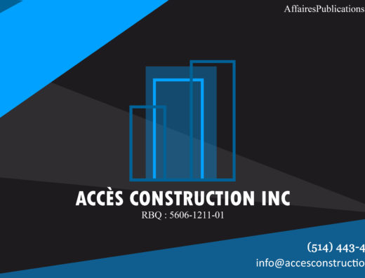 ACCÈS CONSTRUCTION INC
