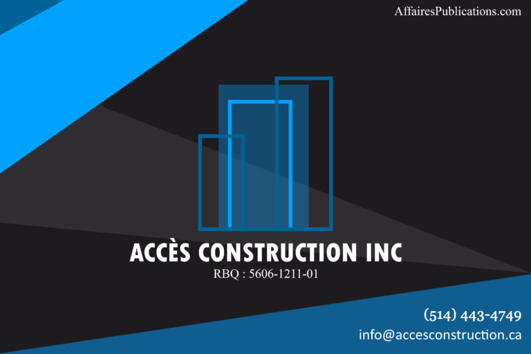 ACCÈS CONSTRUCTION INC