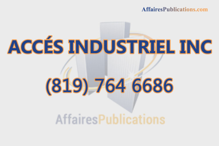 ACCÉS INDUSTRIEL INC