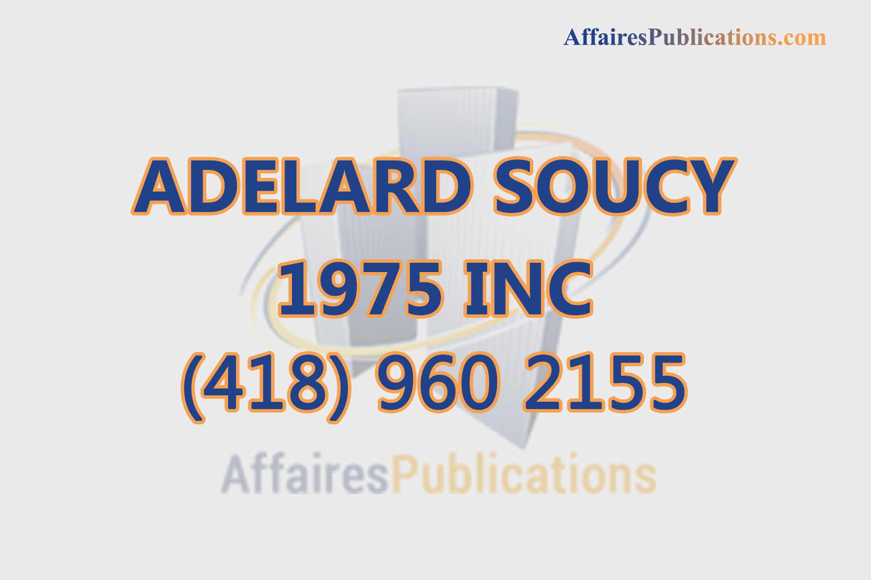 ADELARD SOUCY 1975 INC