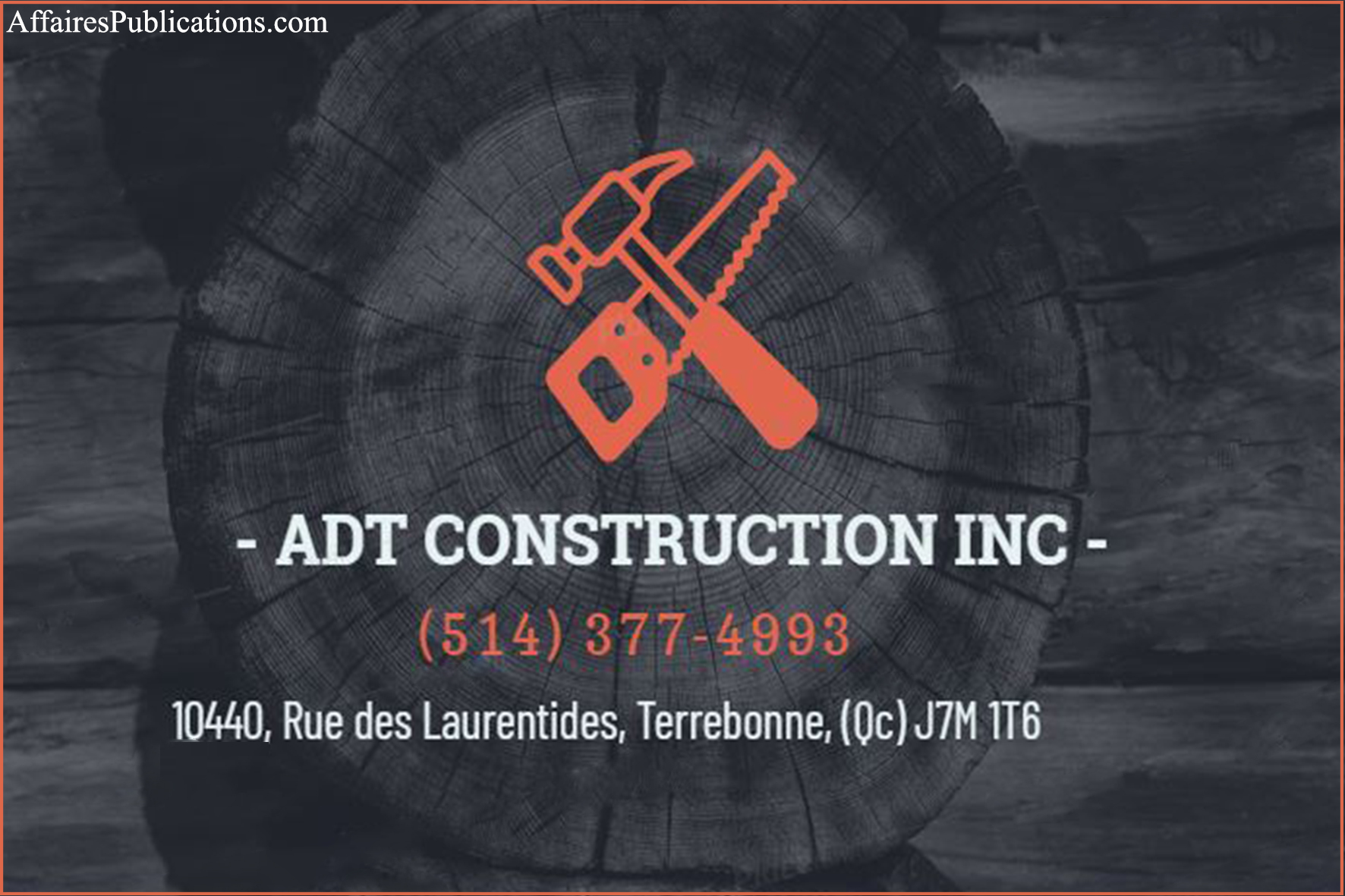 ADT CONSTRUCTION INC