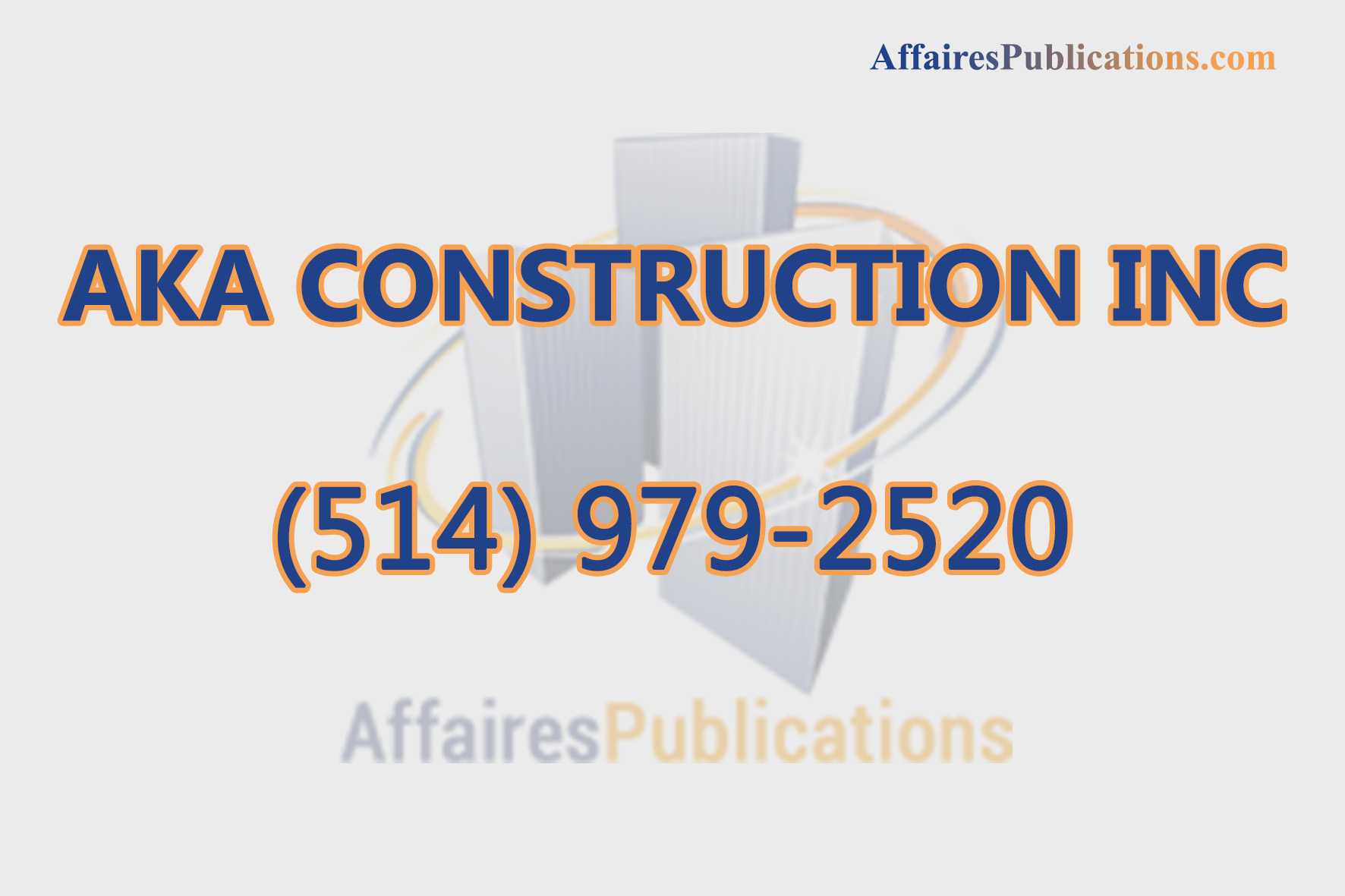 AKA CONSTRUCTION INC