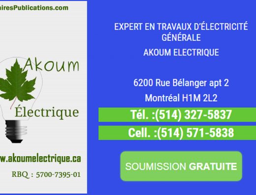 AKOUM ÉLECTRIQUE INC