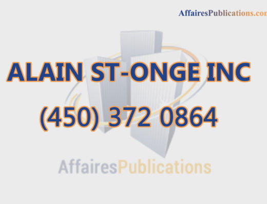 ALAIN ST-ONGE INC