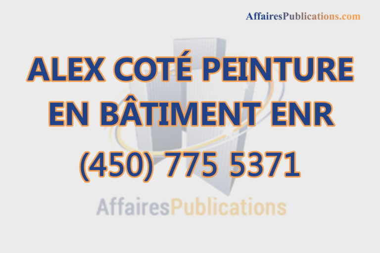 ALEX COTÉ PEINTURE EN BÂTIMENT ENR