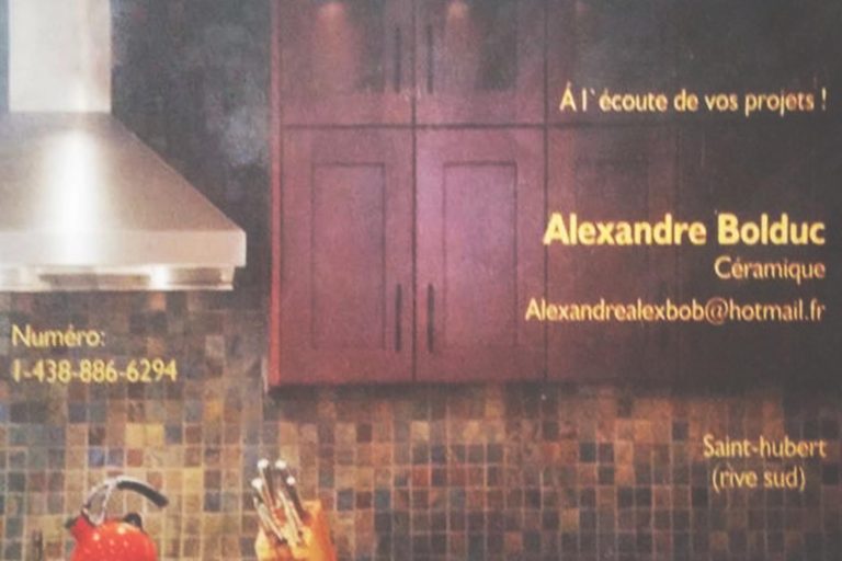 ALEXANDRE BOLDUC CÉRAMIQUE